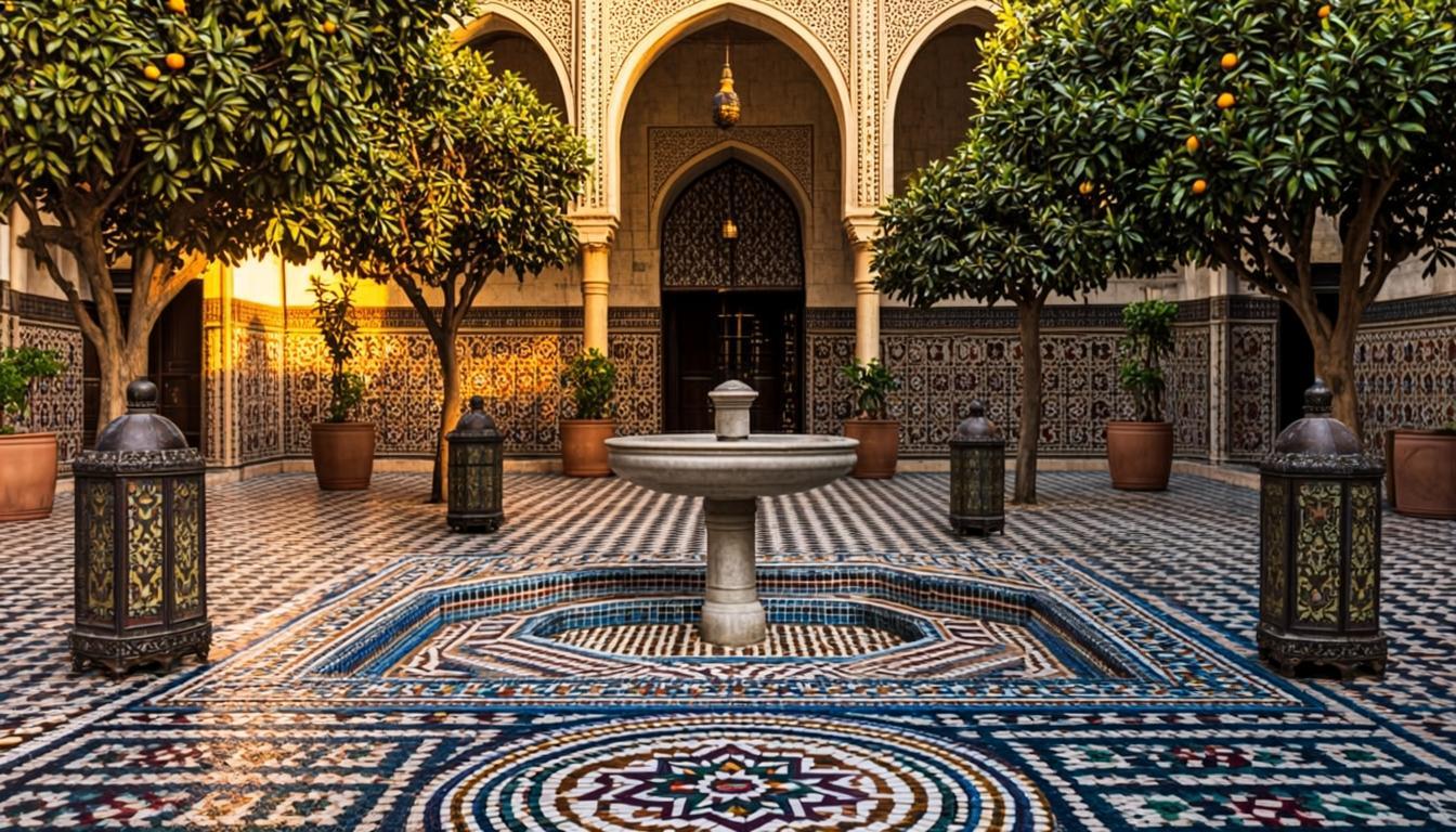 Riad Zohra - Patio traditionnel